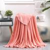 Varmt sengeteppe Vintersofa Flanelltepper Coral Fleece-teppe Mekanisk vask Pledd tynt laken