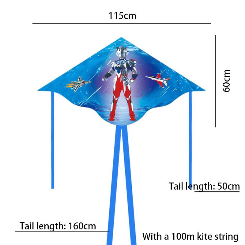 Handcrafted 1.2m Butterfly Shape Kite Ideal For Children s Outdoor Fun And Activities Style B
