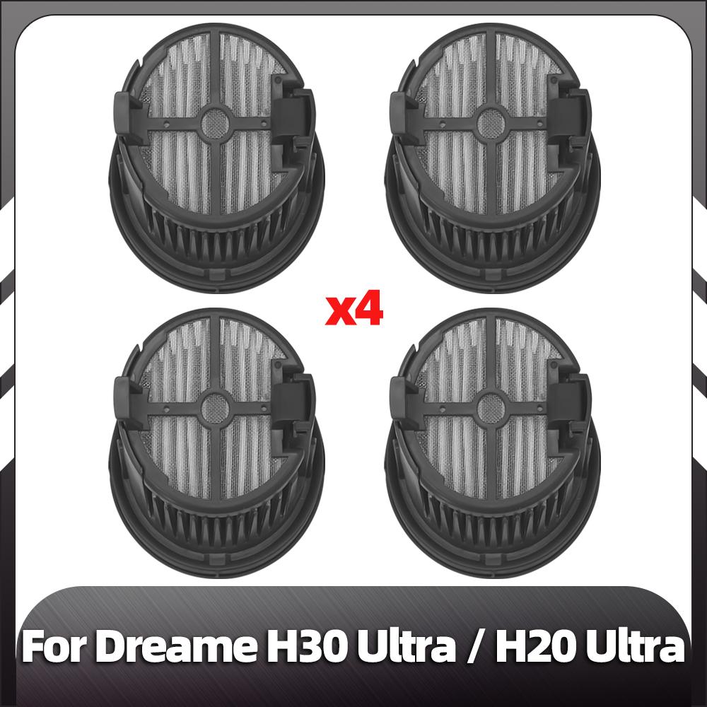 

Совместимость с Dreame H30 Ultra / H20 Ultra Vacuum Сменная щетка HEPA-фильтр Запасные части Аксессуары