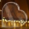 1pc Classic Style Acrylic Heart Plaque with 'You Were My Favorite Hello and Hardest Goodbye' - Pet Memorial Gift, Loss of Dog Sympathy, Table Decor