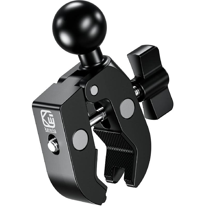 BRCOVAN 1   Ball Clamp Mount Base With Aluminum Alloy Tough-Claw, Fit Handlebar Rail 0.5   To 1.75   In Diameter, Fit For RAM Mounts B Size 1 Inch