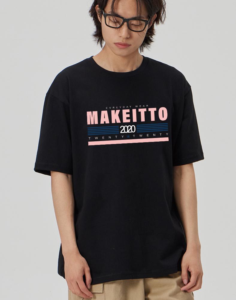 Make It Two [Twenty Twenty] Crew Neck Tee_Black L
