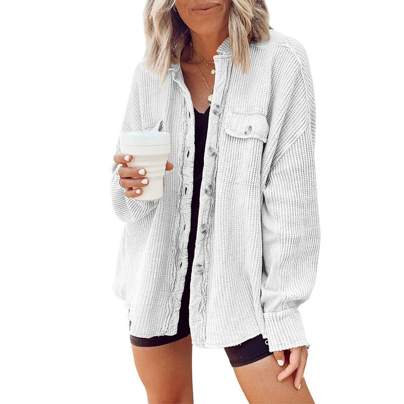 Autumn and Winter Tops Plus Size Fashion Clothes Women's Clothing Casual Long Sleeve Jacket Coats