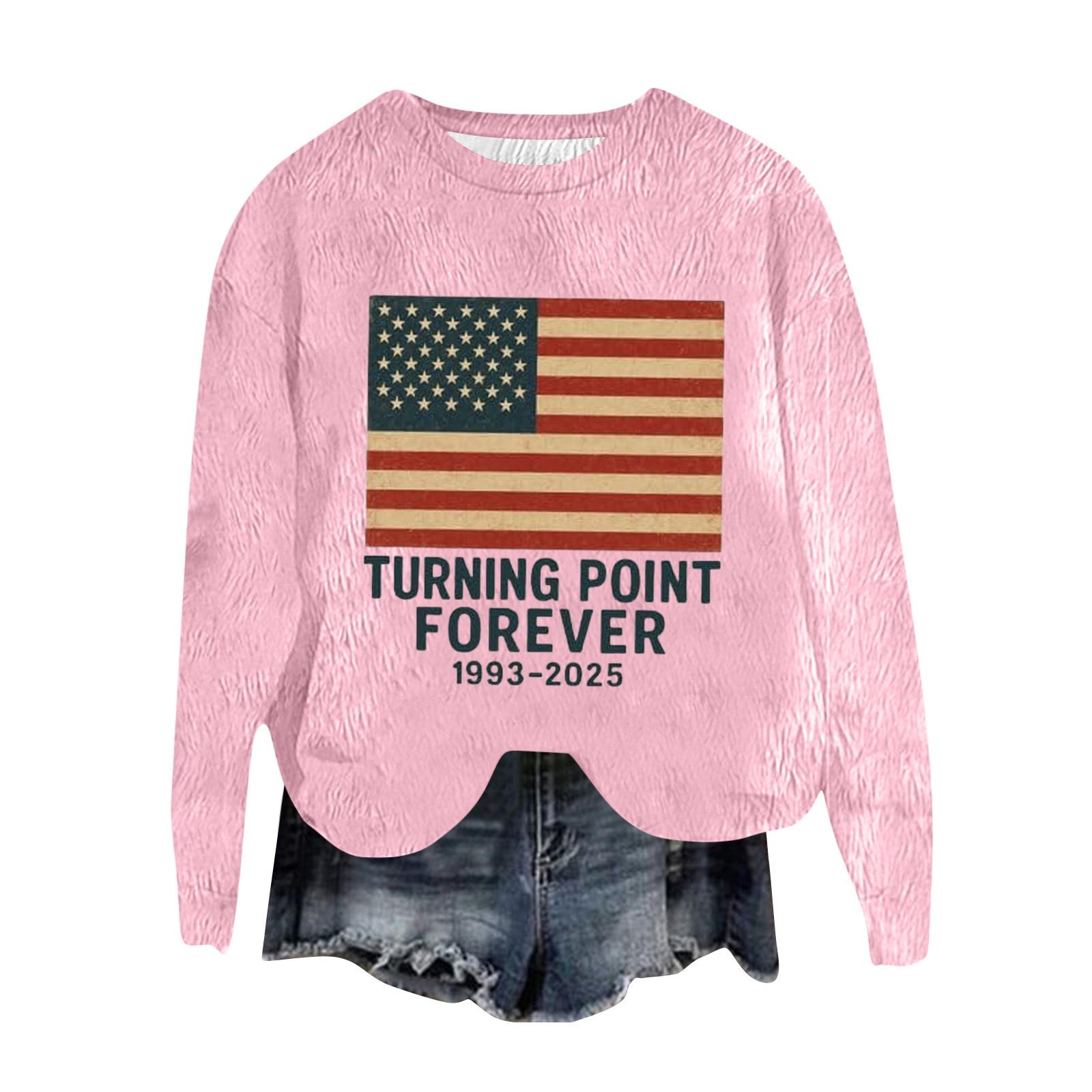 

Женский модный пуловер с круглым вырезом, футболка с длинным рукавом, с принтом XL розовый