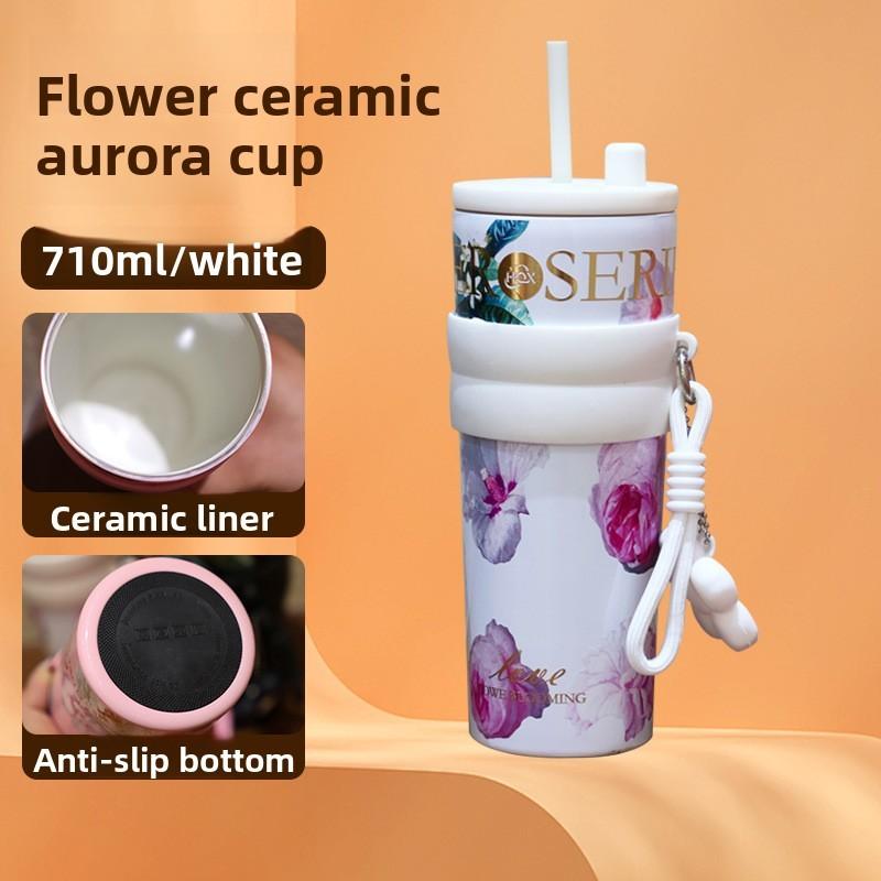 Vacuum Insulated Travel Mug With Handle For Daily Commuting