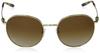 Emporio Armani EA2121D Pale Size 55 Women's Sunglasses, Gold,