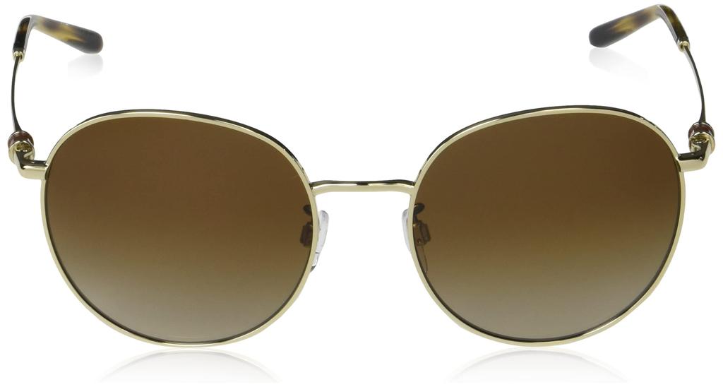 Emporio Armani EA2121D Pale Size 55 Women's Sunglasses, Gold,