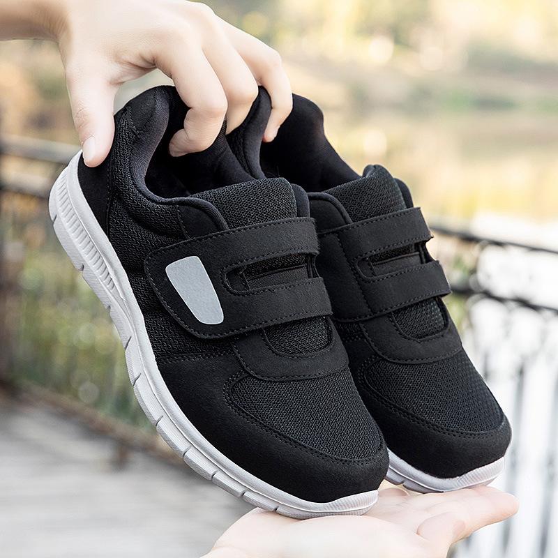 Scarpe Diabetiche da Donna Punta Larga Scarpe da Passeggio con Chiusura Regolabile Slip-on Ortopediche Scarpe per Anziani Sneakers da Uomo