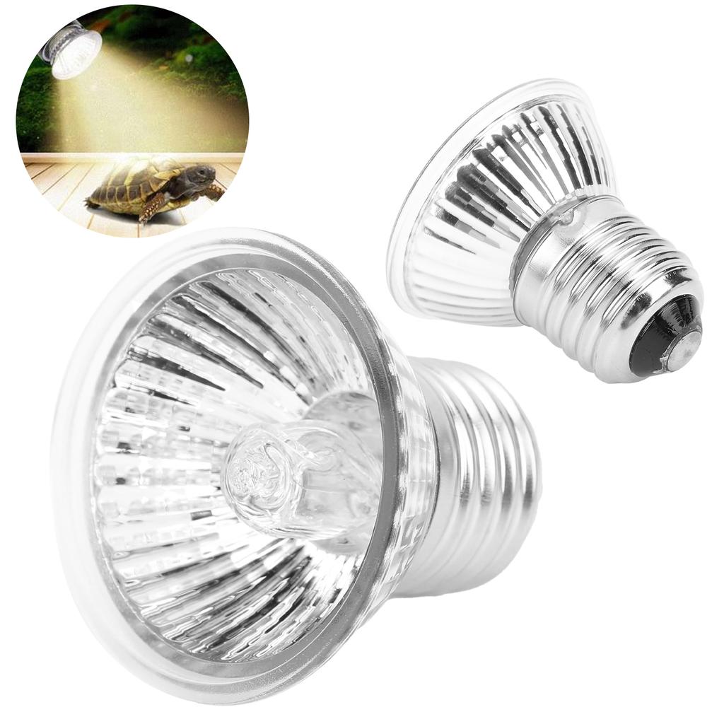 E27 Heating Light Bulb Aquarium Sunbathing Lamp Bulb for Reptiles Turtles 220‑240V