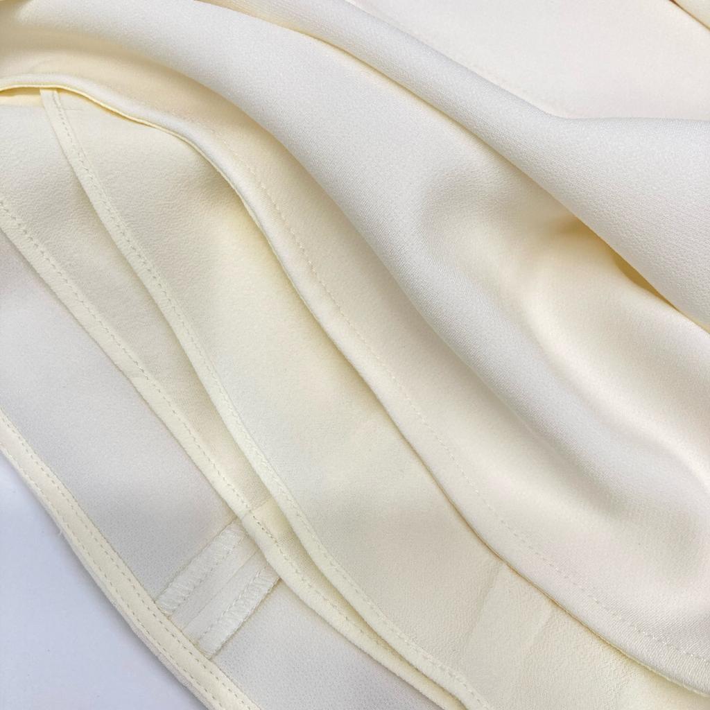 Proenza Schouler R2513011B Ivory Midi-Length Bateau Neck Dress Dress 2 IvoryUsed