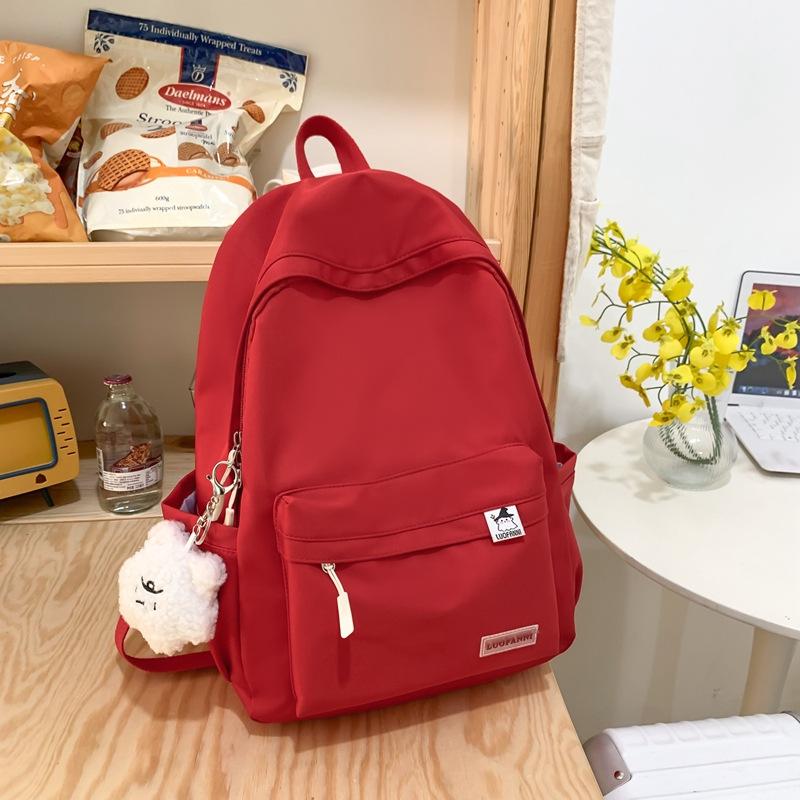 Schoolbag schoolbag junior high school girls high school girls college students 1011 new simple backpack ins style high value niche