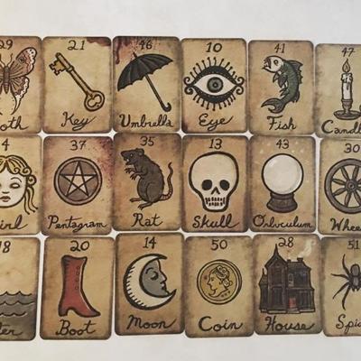 Mildred's Secret Pocket Oracle Deck 88 Pcs Oracle Cards DELUXE EDITION 6.3*8.9cm