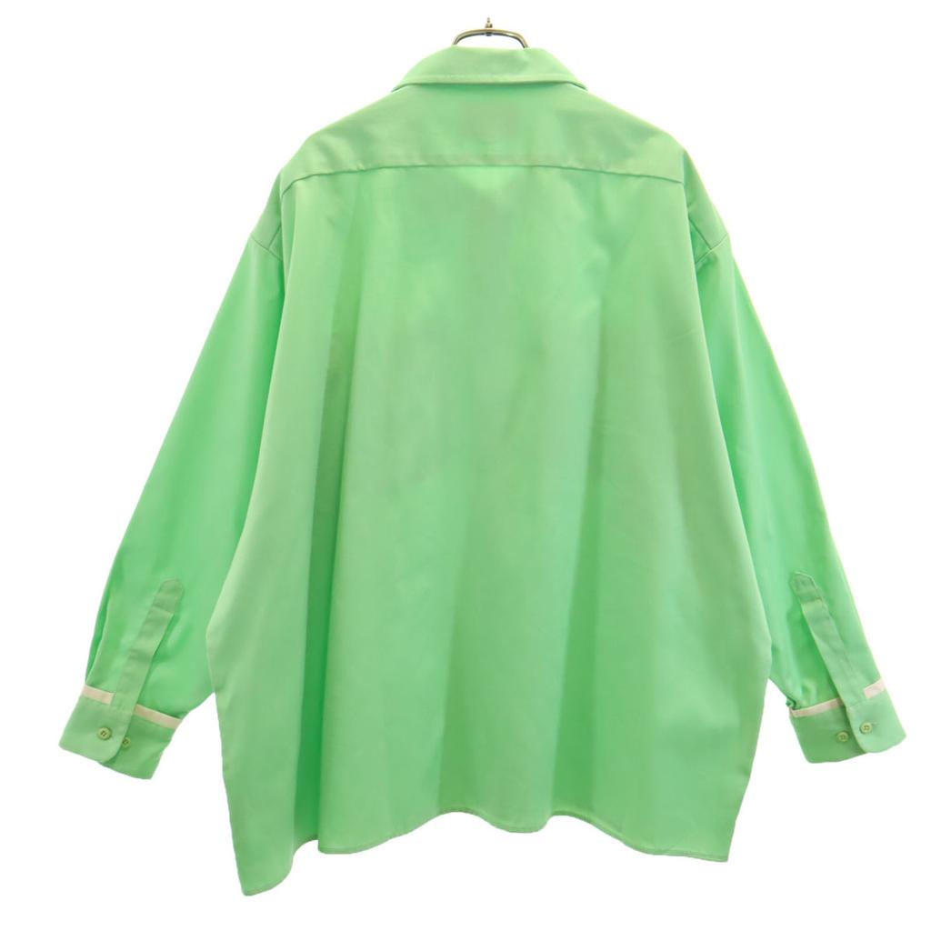 Dickies unused Long sleeve Work shirt M green Men's Used