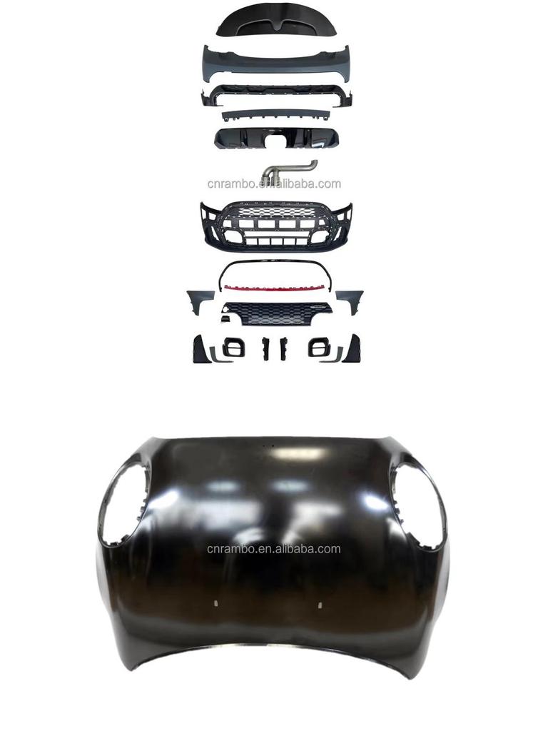 Front Bumper Lower Skirt with PDC Holes for Mini F60 (2016-2022)