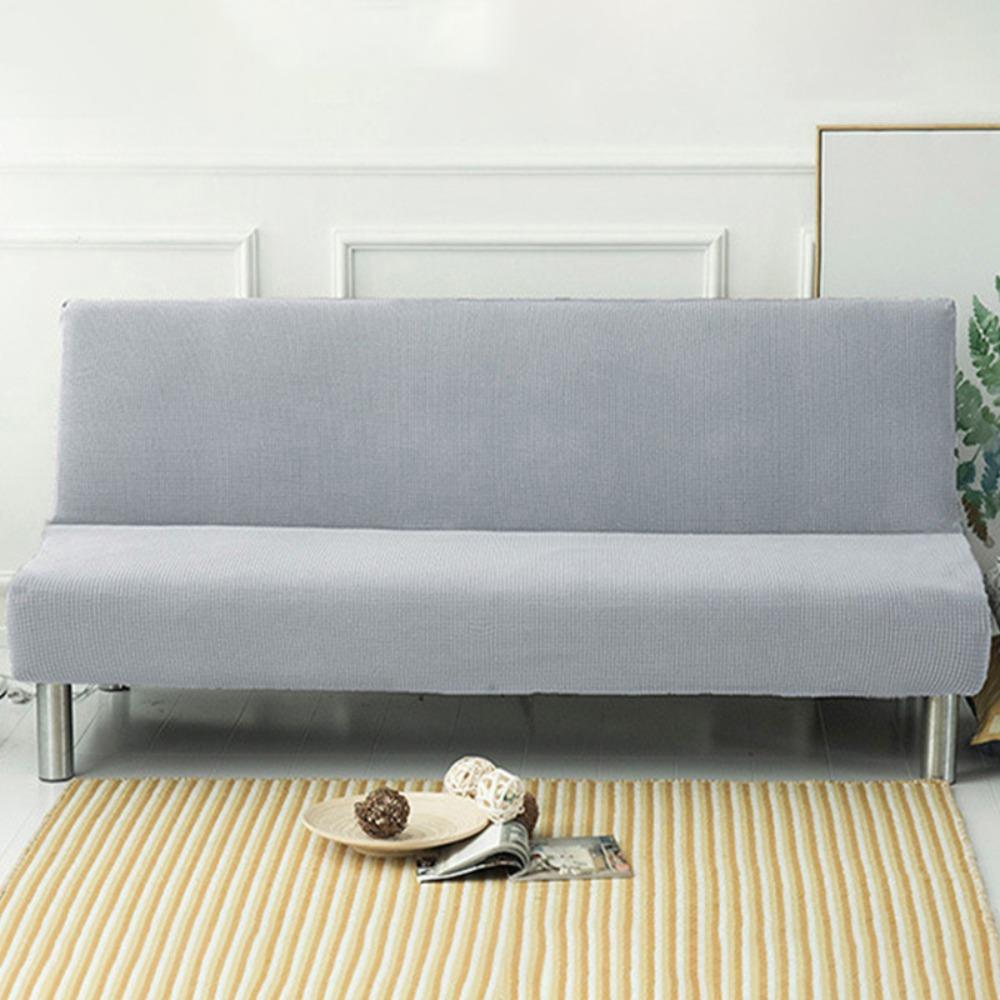 Elastic Futon Sofa Cover Dust-proof Bench Cover Universal Armless Sofa Slipcover  Living Room