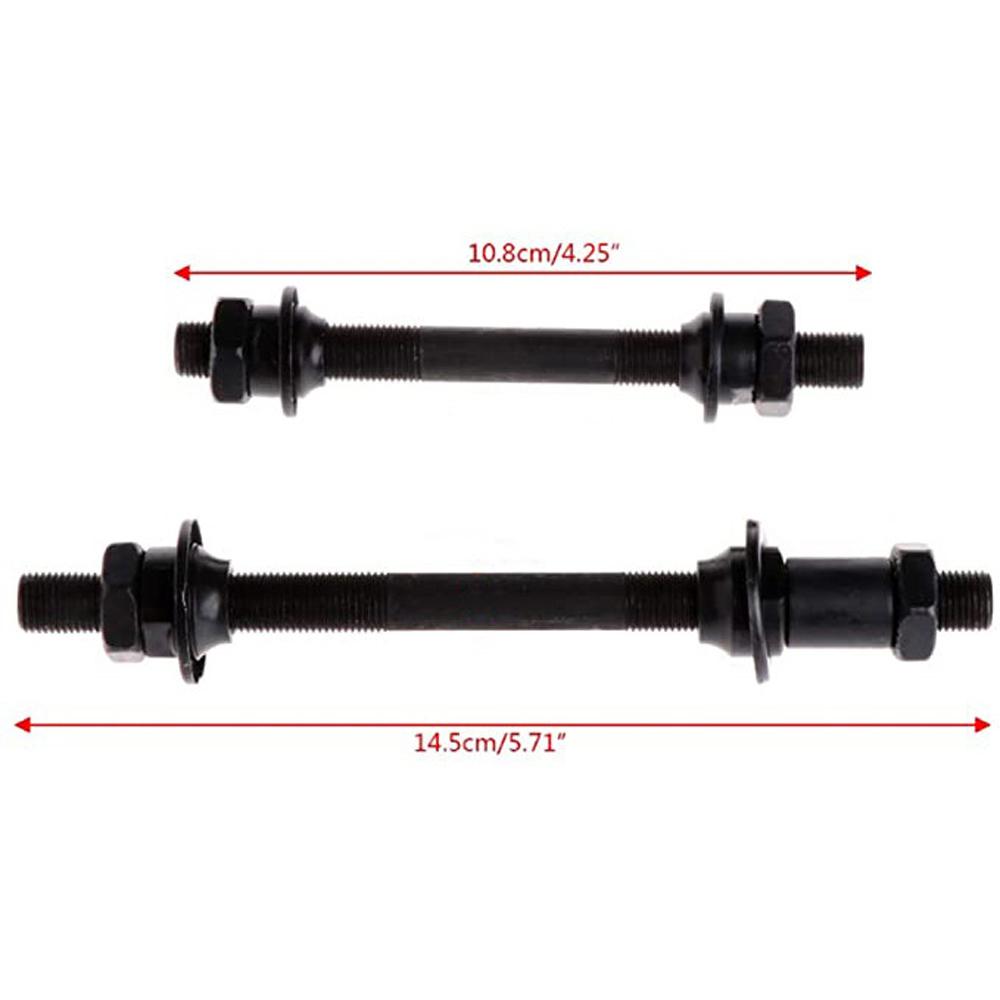 Mountain Bike Front Rear Bicycle Hollow Shaft Bicycle Quick Release Hub Bicycle Wheel Hub Bike Axle