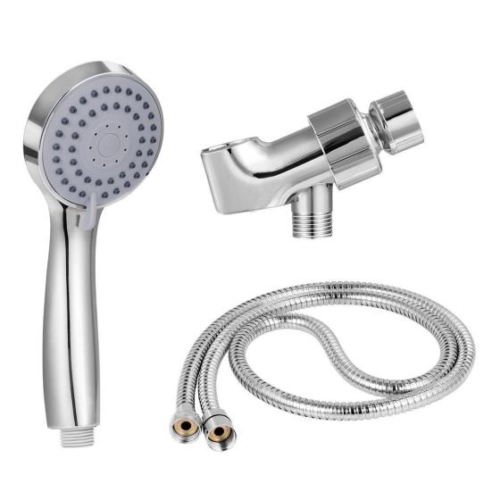 High-Pressure Filtered Shower Head Handheld 3 Spray Modes Pinhole Water Outlet Flexible Shower Head for G1/2 Thread Interface Home