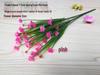 Fiori di Gigli Artificiali in Seta a Stelo Singolo per Decorazione Soggiorno o Tavola da Pranzo
