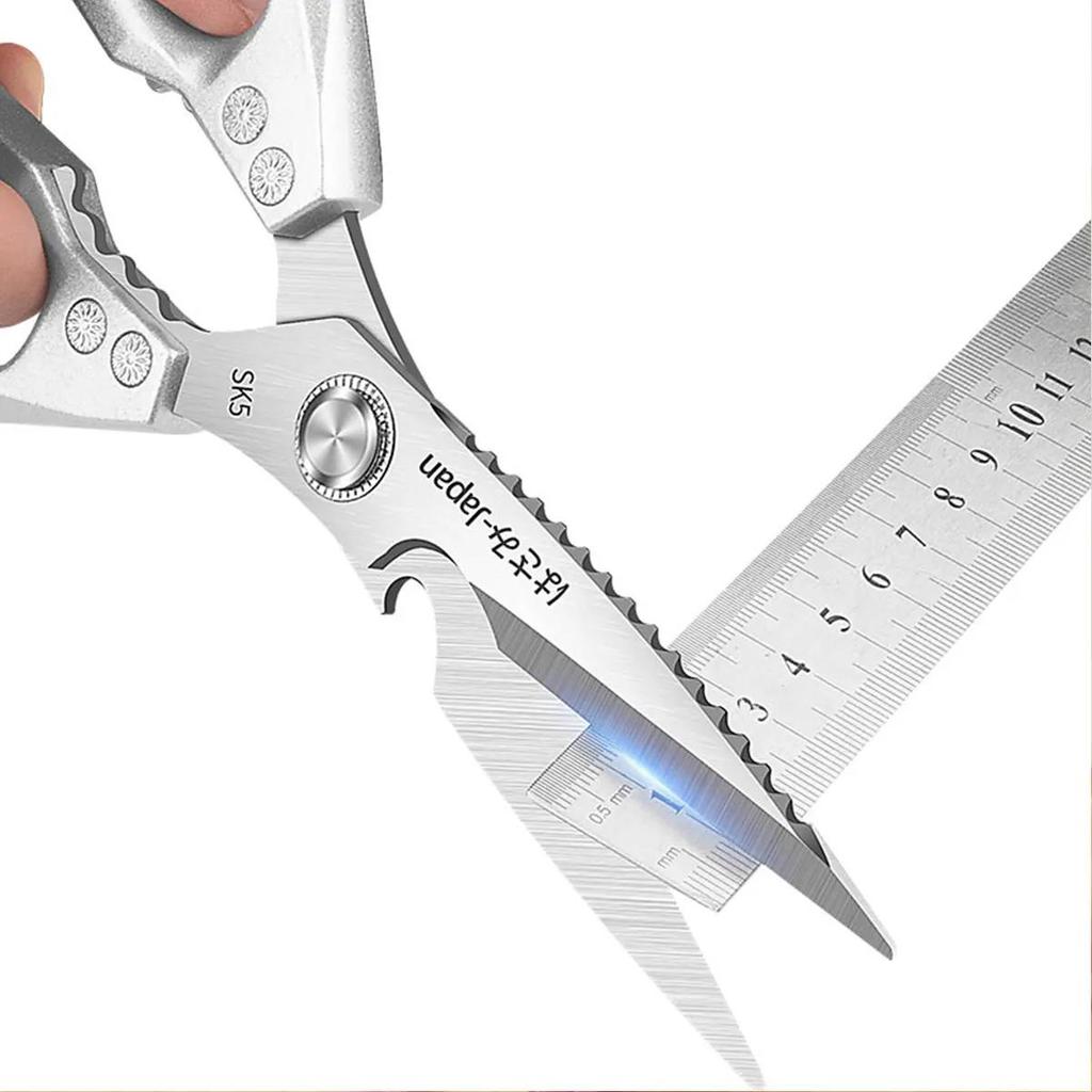 SK5 Kitchen Scissors Multi-Purpose Japanese Household Heavy-Duty Stainless Steel Chicken Bone Easy To Clean Shears5