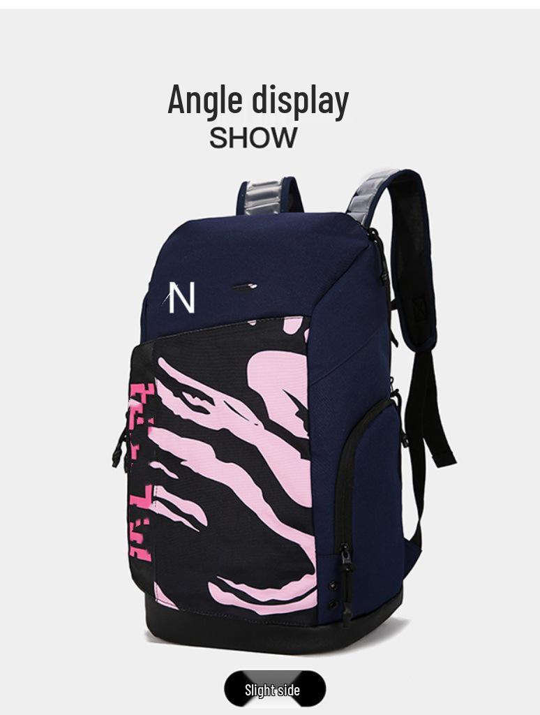 Large Capacity Basketball Air Cushion Backpack for Students