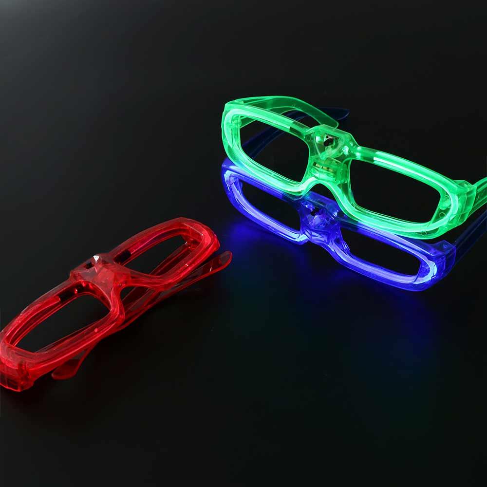 Okulary Party Supplies Okulary Shutter Shades Okulary Migające Okulary Glow Sticks Okulary Luminous
