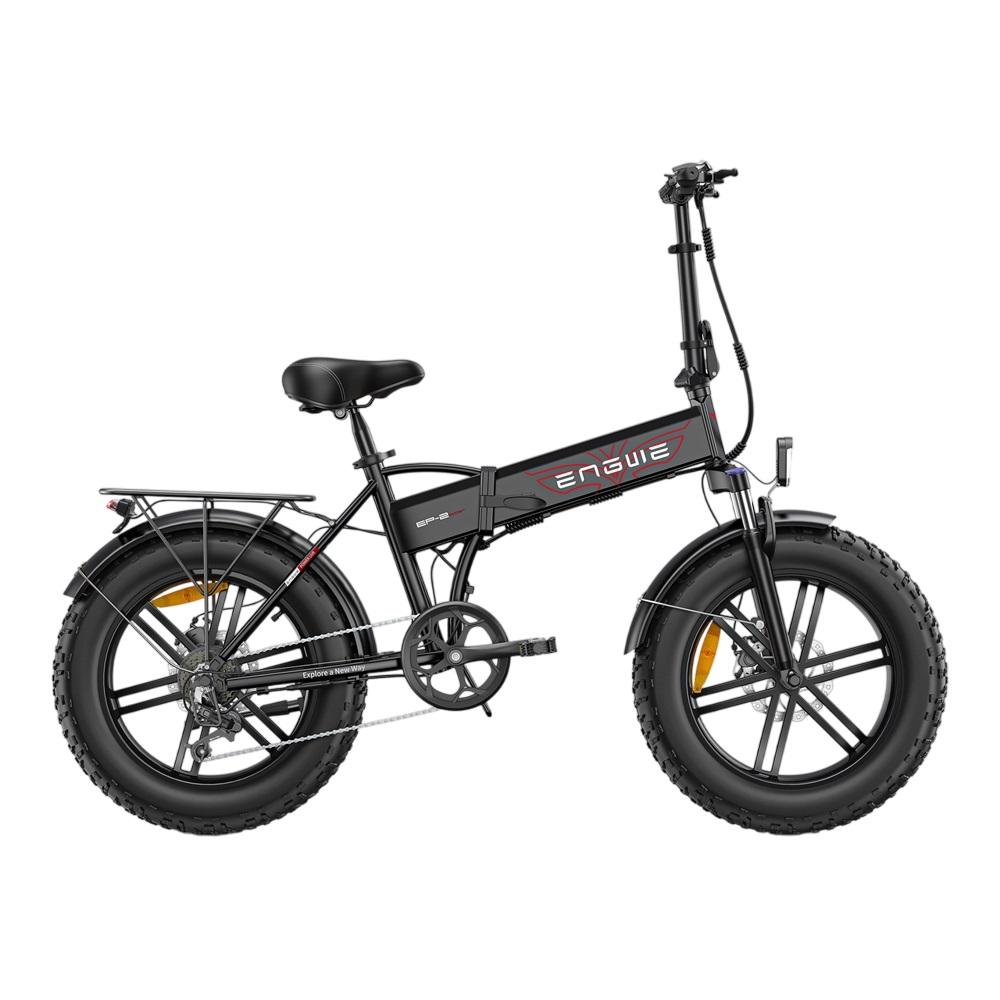 Engwe EP-2 BOOST 250W City Electric Bike Folding E-Bike, 20×4.0 Fat Tires for City Commute & Outdoor Trails, Long-Range Design for Daily Riders