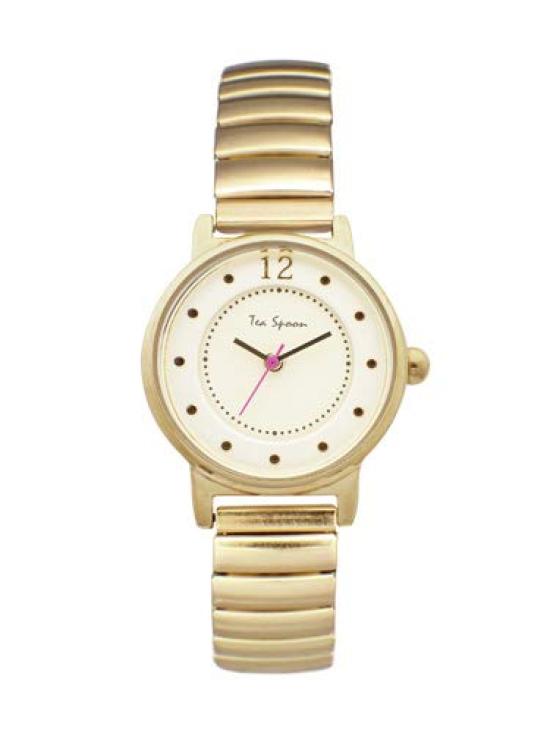 

Watch Tea Spoon Nickel Free 2 Layer Dial Bellows GD Gold [Follow] N03819A-5 Women s золотой