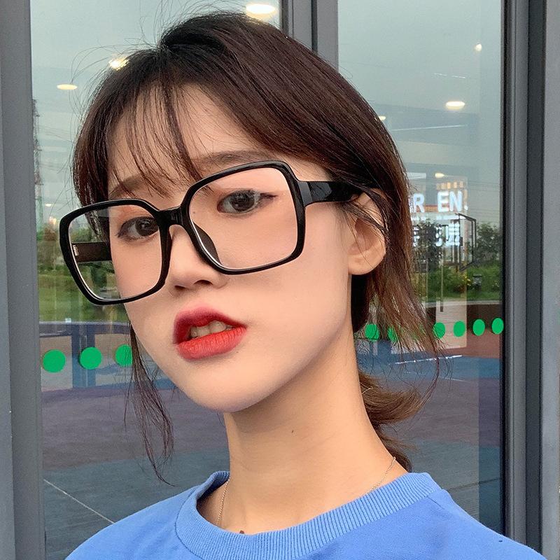 Fashion Trendy Men'S Glasses Frame Classic Square Shape Glasses Women Blue Light Blocking Female Frame Glass