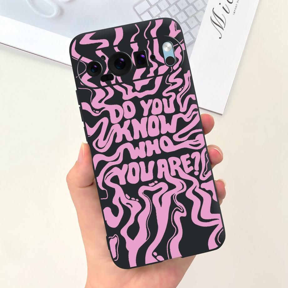 Cartoon Black Cat Cool Style Phone Case For Google Pixel 9 9Pro 7 6 6a 6Pro Coque Fundas Ultra Soft Silicone TPU Bumper Cover