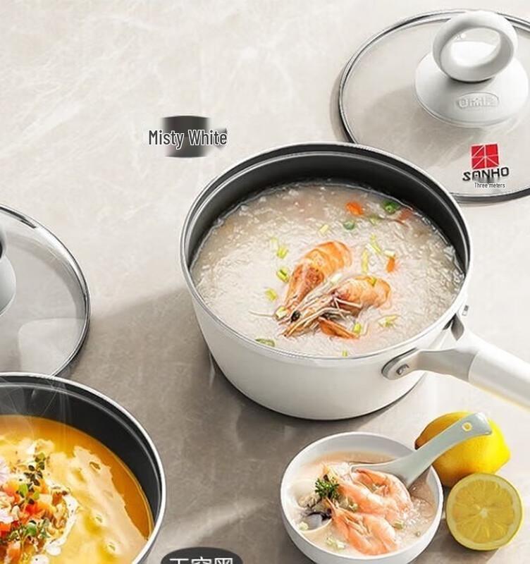 Sanhe 0-Coating Non-Stick Milk Pot