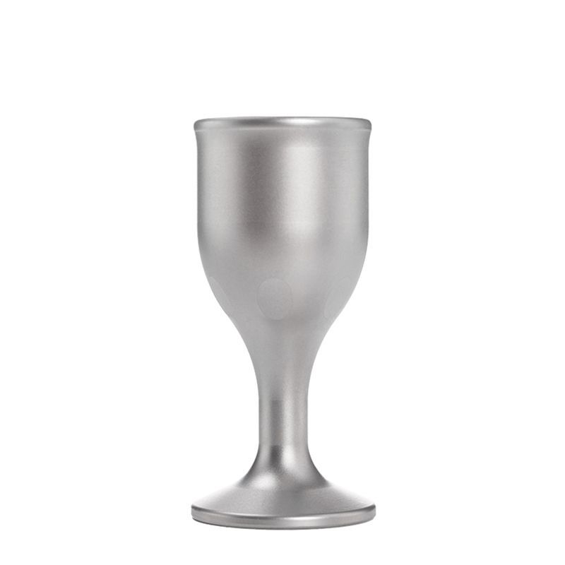 Pure Titanium White Wine Cup Small Wine Set Chinese Retro Style Goblet Simplicity Household Luxury New Outdoor Travel Liquor Cup