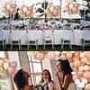 Vintage Latex Balloon Wreath Arch Set Birthday Wedding Party Decorative Balloon