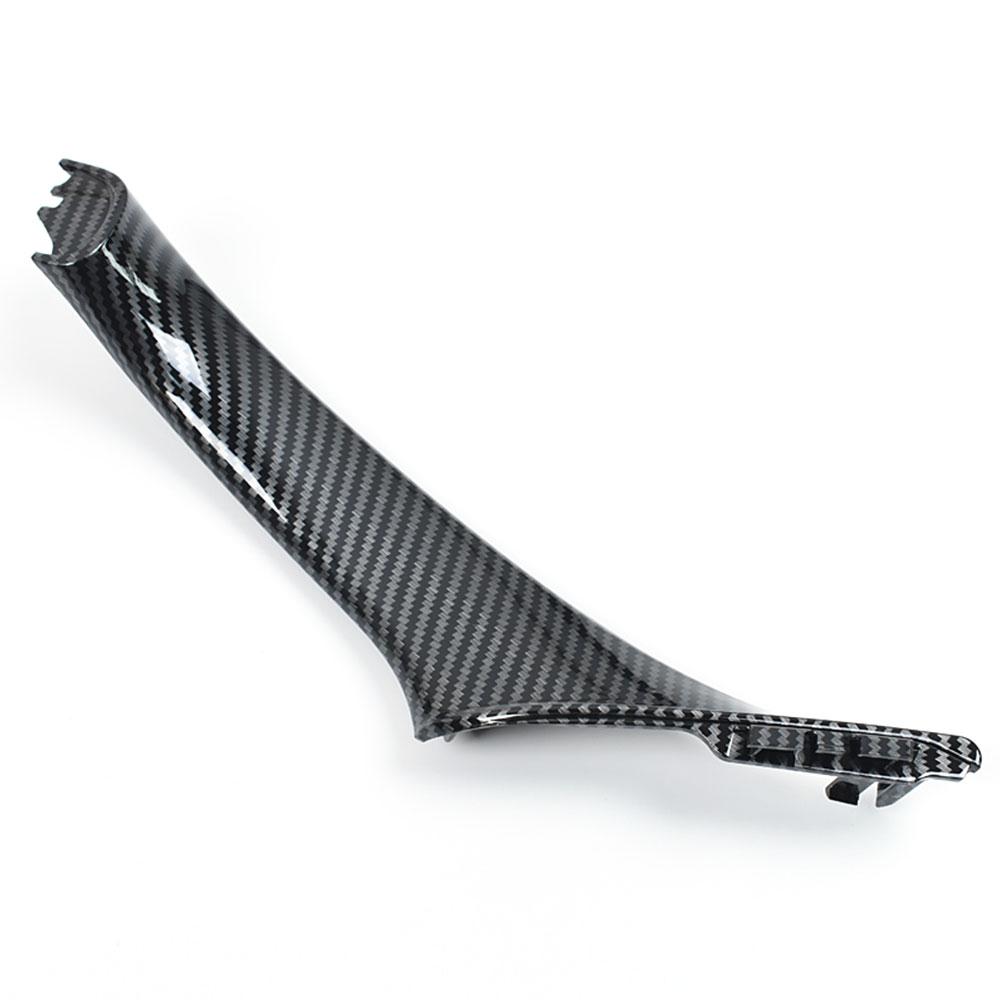 LHD RHD Auto Innentür Carbon Faser Armlehne Pull Griff Fenster Schalter Abdeckung Panel Trim Set Für BMW 5 Serie f10 F11 F18 523