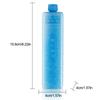 2pc Reusable Gel Freezer Pack Refrigerator Ice Blocks Ice Crystal Box Cold Pack Picnic Fresh Food Cooler Water Injection Box