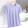 2025 Women's Quick-Dry Ice Silk Round Neck T-Shirt - Summer Outdoor Sports with Mugwort Mosquito Repellent