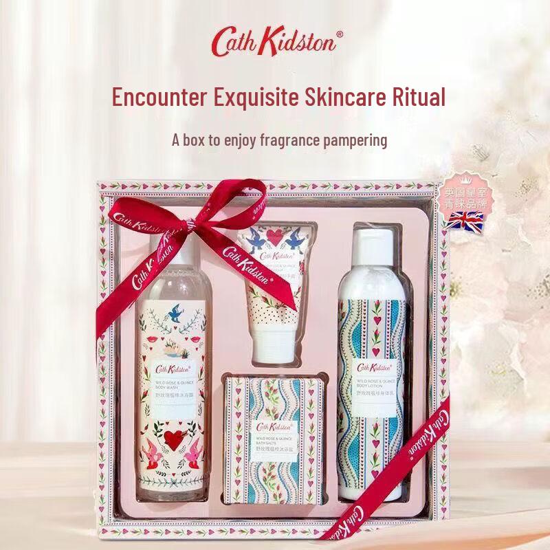 Подарочный набор для ухода за телом Cath Kidston «Дикая роза и айва»