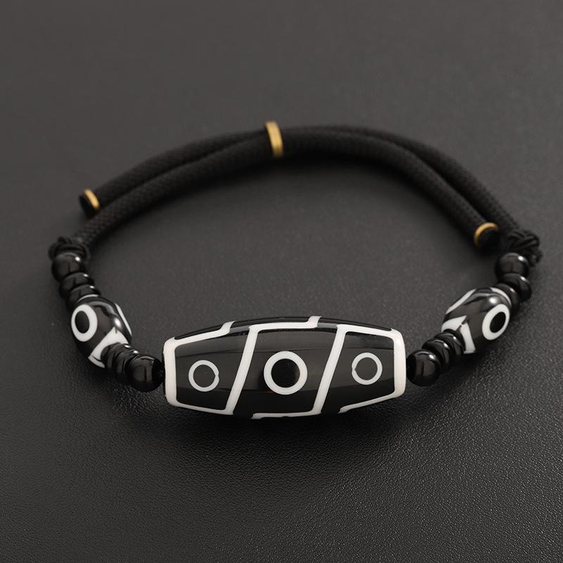 Oval Beaded Necklace for Men, Retro Minimalist Design High-end Trendy Sweater Chain Accessories Gift