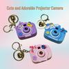Children's Cartoon Projection Camera Keychain - Creative Backpack Pendant & Gift