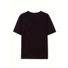 Women's Made To Worship Floral Print T-Shirt Crew Neck Short Sleeve Black White Regular Fit Machine Washable Daily Travel Top