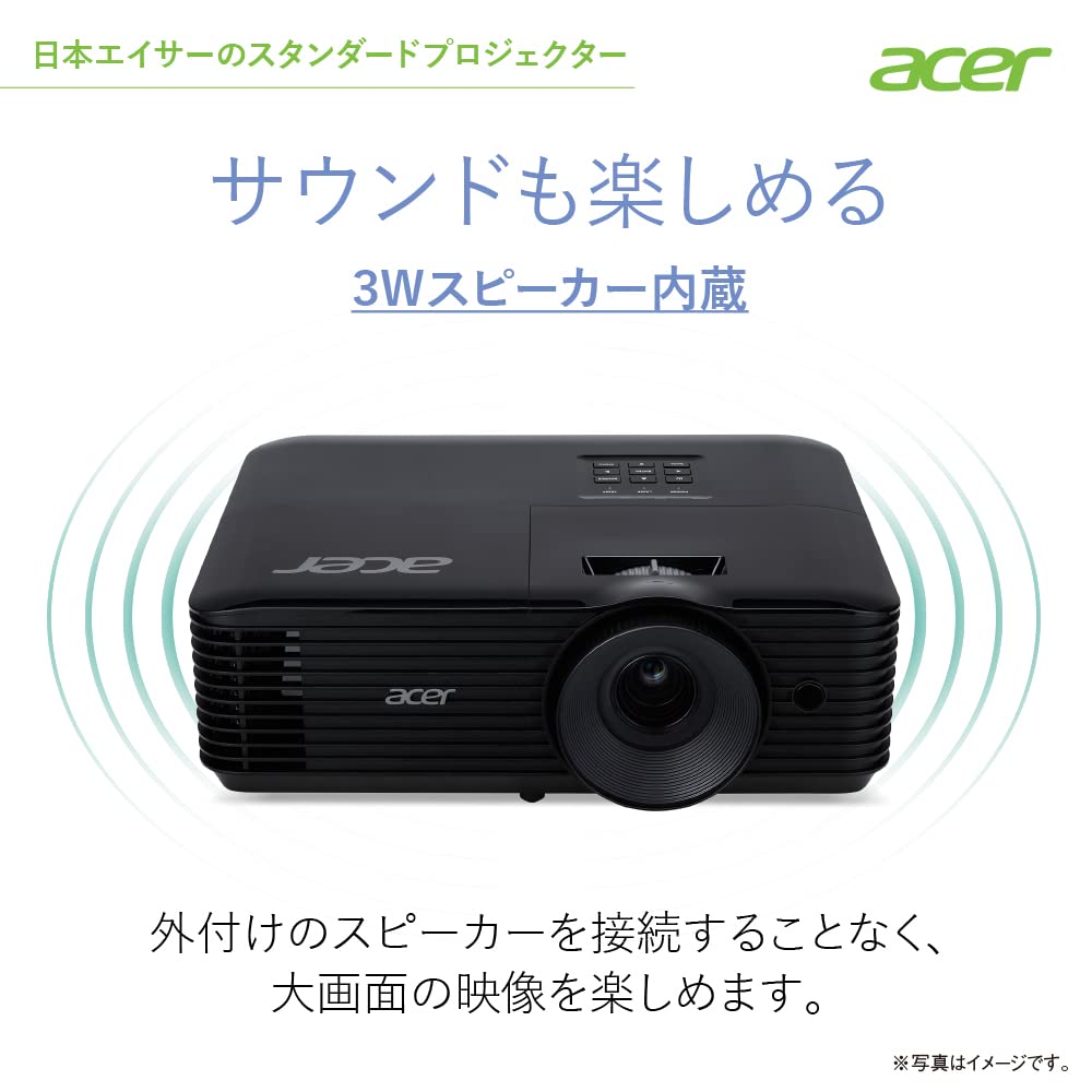 Acer Japan Official Standard Projector X1228i Wireless Projection XGA x ANSI Lumens Manual Focus (1024 768) 4,500 (Standard) HDMI1.4a Approx. 2.8kg