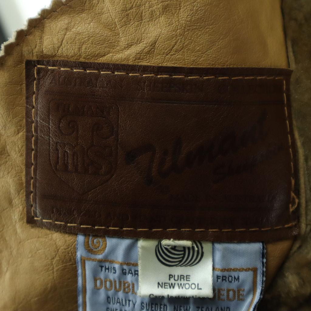 G.L.BOWRON & CO.LTD Made in New Zealand Long sleeve Mouton jacket XL Women Used