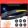 New High Brightness Headlamp Rechargeable Led Bicycle Light For Camping Daily Carry And Night Fishing Plastic Material 800mah Battery Capacity Power