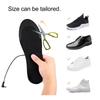 2Pcs Heated Insoles L Size USB Plug In Washable Foot Warmer Electric Heated Soles for Men