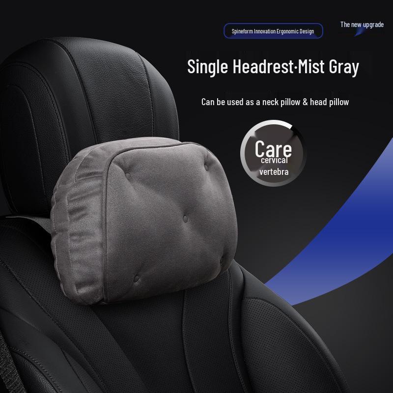 Purple Wind Chime Headrest & Lumbar Support Pillow for BMW 5 Series 530Le Zotye T300/T600
