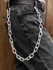 Fashion Punk Hip-hop Chain for Pants Waist Chain Accessories Belts Women Men Metal Pant Chain On Jeans Gadgets for Men