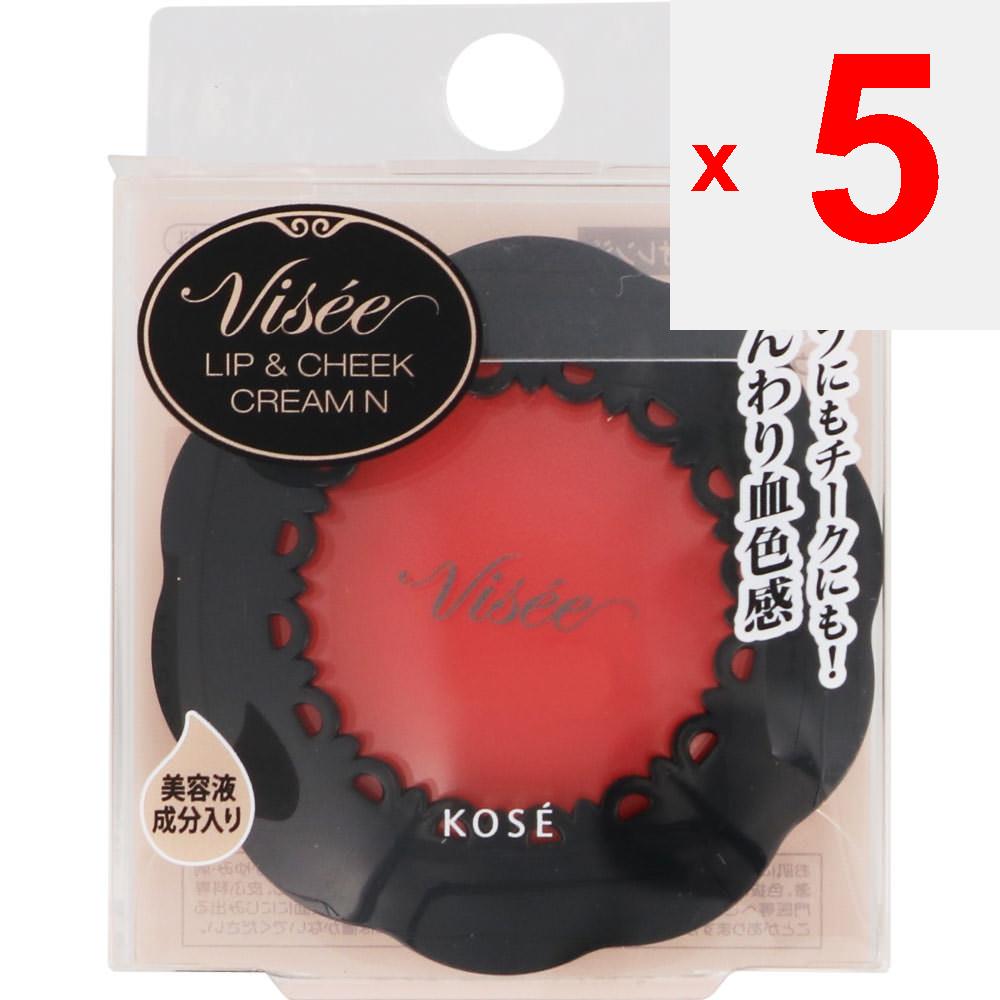 Kose VICE RICHET VICE RICHE Lip & Cheek Cream N OR-7 Sunny Orange 5.5g Mouth Makeup Vicerische Apply a Small Amount To Fingertips and Blend Onto Lips