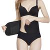 Postpartum Waist Trainer: Slimming Body Shaper & Belly Wrap with Breathable Magic Sticker