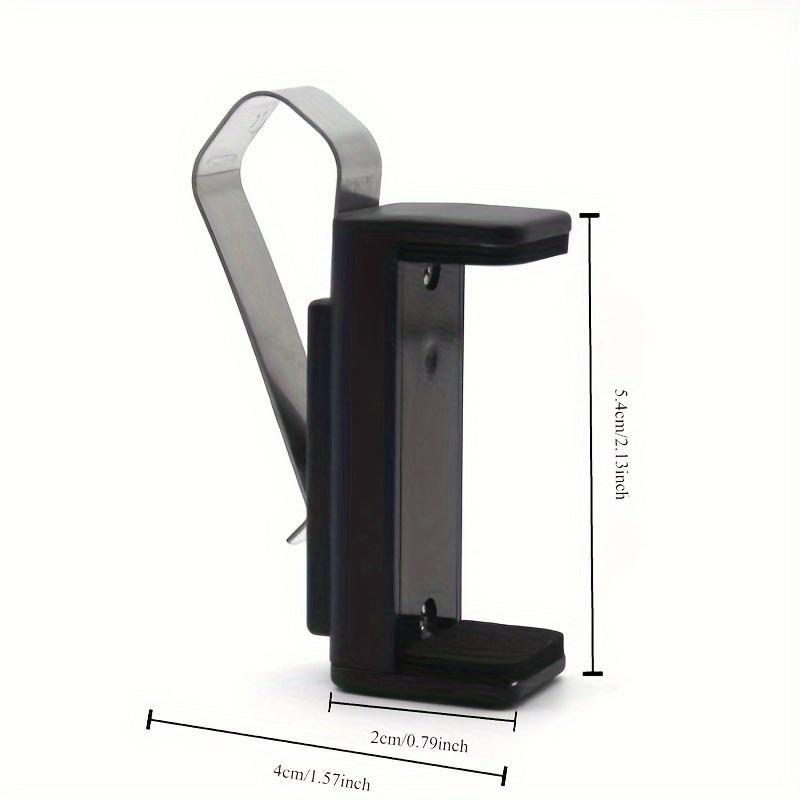1pc Adjustable Car Sun Visor Clip Holder Universal Remote Control and Key Clip Fits 47-70mm Visor Width, for Garage Organization Clip Holder