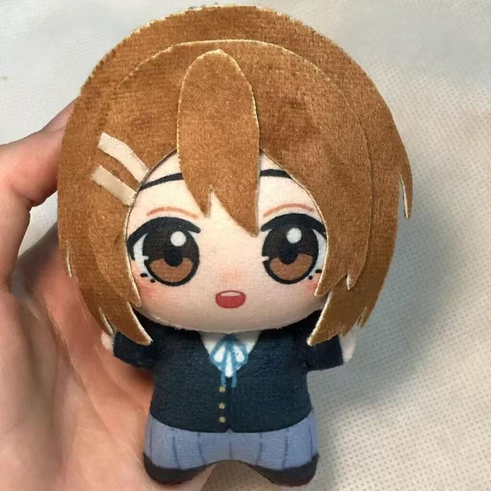 Mignonne Poupée Peluche Hirasawa Yui 10cm Ornement Peluche Jouets Imprimés Yui Hirasawa Peluches Pendentif Cadeau Anniversaire Noël