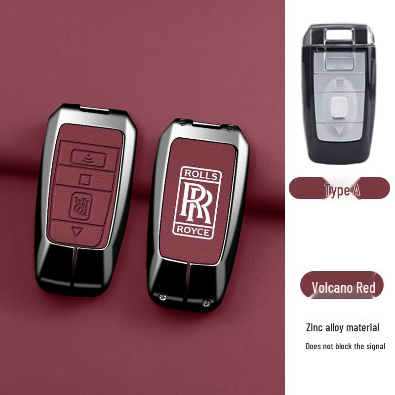 Rolls-Royce Cullinan Phantom Ghost Car Key Protective Case & Remote Holder